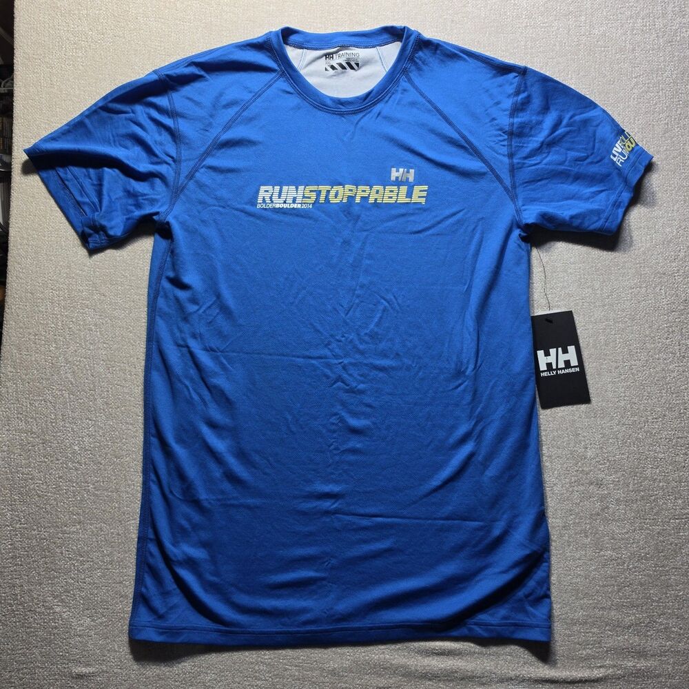 NWT Helly Hansen Runstoppable LIFA Stay Dry Athletic T-Shirt +30 UPF Size 2XL